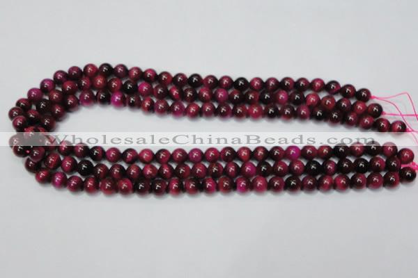 CTE136 15.5 inches 8mm round dyed tiger eye gemstone beads