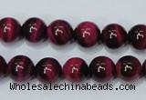 CTE137 15.5 inches 10mm round dyed tiger eye gemstone beads