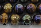 CTE1503 15.5 inches 10mm round AB-color yellow tiger eye beads