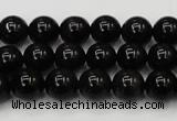 CTE1600 15.5 inches 4mm round AB grade black tiger eye beads