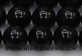 CTE1617 15.5 inches 18mm round A grade black tiger eye beads