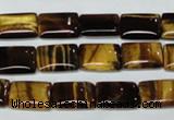 CTE190 15.5 inches 15*20mm rectangle yellow tiger eye gemstone beads