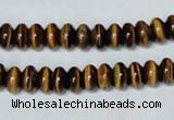 CTE193 15.5 inches 4*6mm rondelle yellow tiger eye gemstone beads