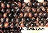 CTE2172 15.5 inches 12mm round red tiger eye beads wholesale