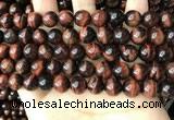 CTE2183 15.5 inches 10mm round red tiger eye gemstone beads