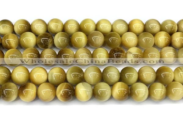 CTE2384 15 inches 10mm round golden tiger eye beads