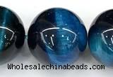 CTE2428 15 inches 14mm round blue tiger eye beads