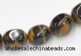 CTE33 15.5 inches 10*14mm freeform blue tiger eye beads wholesale