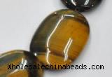 CTE40 15.5 inches 20*30mm oval blue tiger eye beads wholesale