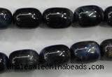 CTE79 15.5 inches 11*15mm drum blue tiger eye gemstone beads