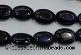 CTE951 15.5 inches 10*14mm oval dyed blue tiger eye beads wholesale