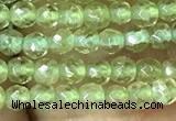 CTG1047 15.5 inches 2mm faceted round tiny peridot gemstone beads