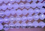 CTG1091 15.5 inches 2mm faceted round tiny quartz glass beads