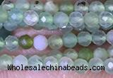 CTG1414 15.5 inches 2mm faceted round Australia chrysoprase beads