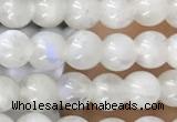 CTG1580 15.5 inches 4mm round white moonstone beads wholesale