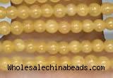 CTG2074 15 inches 2mm,3mm yellow jade gemstone beads