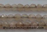 CTG218 15.5 inches 3mm faceted round tiny moonstone beads