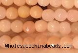 CTG2218 15 inches 2mm,3mm faceted round red aventurine jade beads