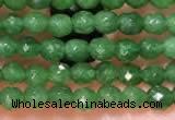 CTG2230 15 inches 2mm,3mm faceted round candy jade beads