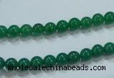 CTG25 15.5 inches 4mm round tiny green agate beads wholesale