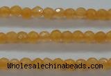 CTG407 15.5 inches 2mm faceted round tiny dyed candy jade beads