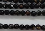 CTG428 15.5 inches 3mm faceted round tiny agate gemstone beads