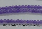 CTG433 15.5 inches 2mm round tiny dyed candy jade beads wholesale