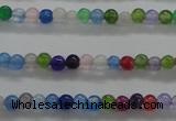 CTG436 15.5 inches 2mm round tiny dyed candy jade beads wholesale