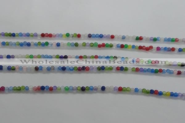 CTG436 15.5 inches 2mm round tiny dyed candy jade beads wholesale