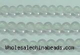 CTG44 15.5 inches 2mm round tiny white crystal beads wholesale