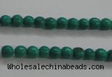 CTG442 15.5 inches 3mm round tiny natural turquoise beads wholesale