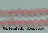 CTG49 15.5 inches 2mm round tiny rose quartz beads wholesale