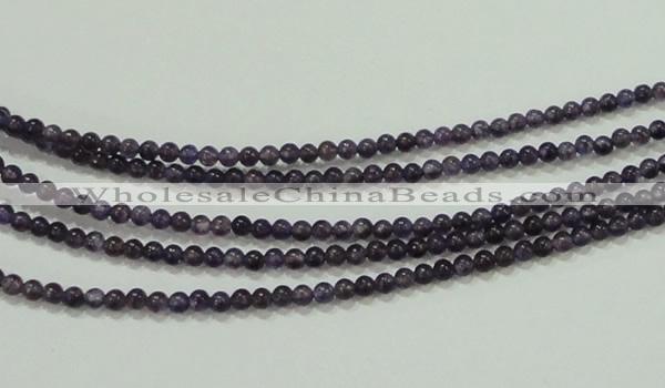 CTG56 15.5 inches 2mm round tiny dyed white jade beads wholesale