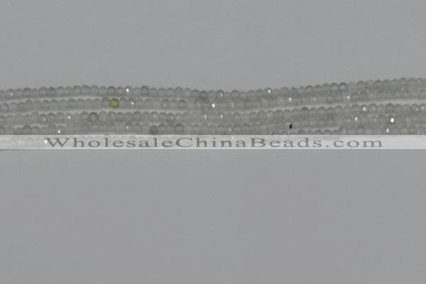 CTG612 15.5 inches 2mm faceted round labradorite beads