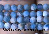 CTG759 15.5 inches 2mm faceted round tiny apatite gemstone beads