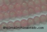 CTG80 15.5 inches 3mm round tiny dyed white jade beads wholesale