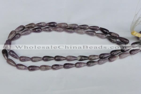 CTO232 15.5 inches 8*16mm teardrop tourmaline gemstone beads