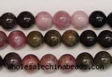 CTO366 15.5 inches 9mm round natural tourmaline gemstone beads