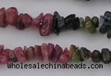 CTO394 15.5 inches 4*6mm - 5*8mm tourmaline chips gemstone beads