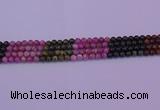 CTO626 15.5 inches 5mm round tourmaline gemstone beads wholesale