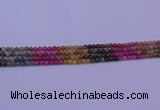 CTO631 15.5 inches 5mm round tourmaline gemstone beads wholesale