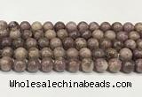 CTO722 15.5 inches 10mm round Chinese tourmaline beads