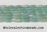 CTR404 15.5 inches 8*20mm teardrop agate beads wholesale