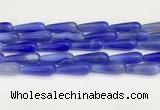 CTR426 15.5 inches 10*30mm teardrop agate beads wholesale