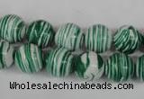 CTU1128 15.5 inches 10mm round synthetic turquoise beads wholesale