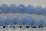 CTU1734 15.5 inches 10mm round synthetic turquoise beads