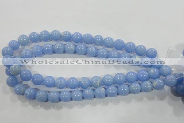 CTU1736 15.5 inches 14mm round synthetic turquoise beads