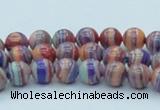 CTU240 16 inches 8mm round imitation turquoise beads wholesale