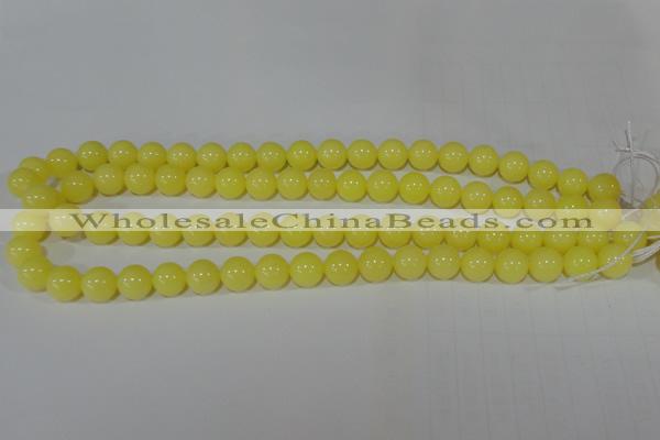 CTU2518 15.5 inches 10mm round synthetic turquoise beads