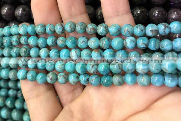 CTU3011 15.5 inches 6mm round South African turquoise beads